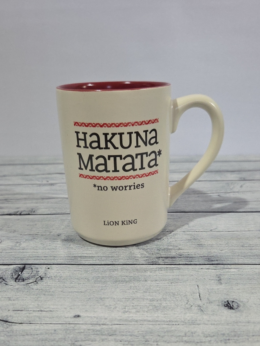 Disney Hallmark Hakuna Matata Cream Mug